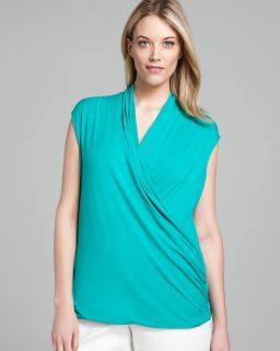 VINCE CAMUTO Plus Sleeveless Wrap Top's