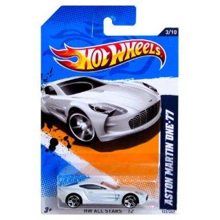 2012 Hot Wheels HW All Stars Aston Martin One 77 White #123/247 Toys & Games