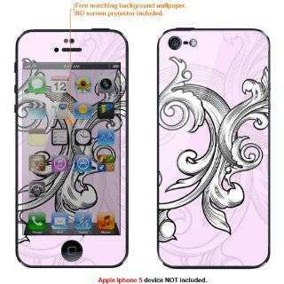Decalrus Matte Protective Decal Skin Sticker for Apple Iphone 5 case cover MAT Iphone5 269 Electronics