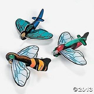 Bug Shaped Gliders (24 Count)Summer Fun/PARTY FAVORS/Goody Bags 