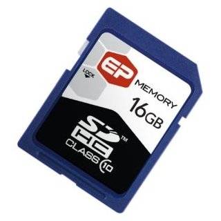 EP Memory 16GB SDHC (Secure Digital High Capacity) Class 10 Cards (EPSDHC/16GB 10)    Camera & Photo