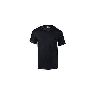 gildan usa inc g2300blk l Adult, Large, Black, Short Sleeve Pocket Tee Shirt Patio, Lawn & Garden