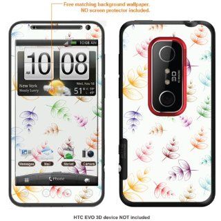 Protective Decal Skin Sticker for Virgin HTC EVO V 4G case cover evo3D 327 Cell Phones & Accessories