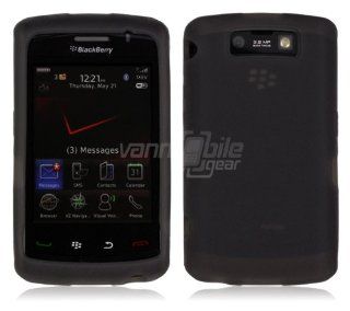VMG Smoke Gray Premium Soft Silicone Rubber Gel Skin Case Cover for BlackBerry Storm 2 9550 2nd Generation [In VANMOBILEGEAR Retail Packaging] 