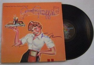 George Lucas Francis Ford Coppola American Graffiti Signed Autographed Motion Picture Soundtrack Lp Record Album with Vinyl Framed Loa Collectibles & Fine Art
