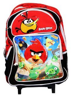 Angry Birds Rolling BackPack   Angry Birds Rolling School Bag Large Toys & Games