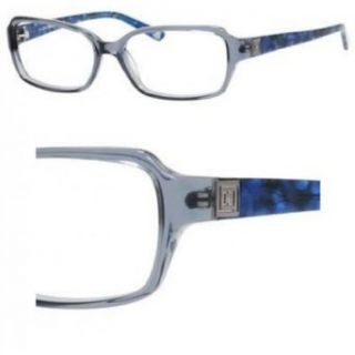 LIZ CLAIBORNE Eyeglasses 399 0DD1 Light Sapphire Marble 51MM Clothing