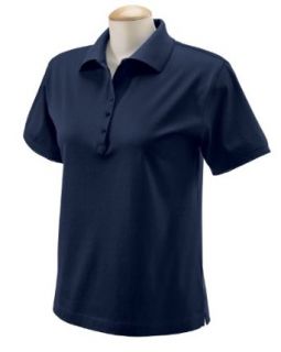 Devon & Jones Women's Short Sleeve Executive Club Polo Shirt D440W blue Small Clothing