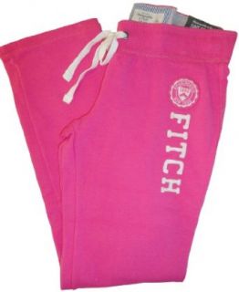 Women's / Girl's Abercrombie and Fitch Skinny Sweatpants Pink Size Large Clothing