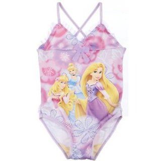 Disney Princess Belle Sleeping Beauty Rapunzel Swim Suit Bathing Suit Size 2T 