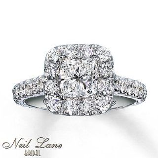 Neil Lane Neil Lane Engagement Ring 2 ct tw Diamonds 14K White Gold Jewelry