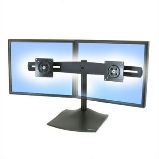 Ergotron DeskStand 100 Dual LCD Monitor Mount   Horizontal