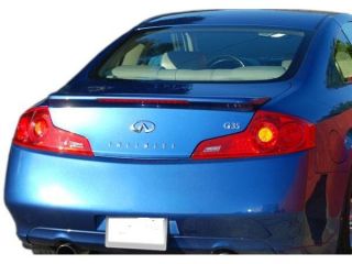 Unpainted 2006 2008 Infiniti G35 Coupe Spoiler Factory Style