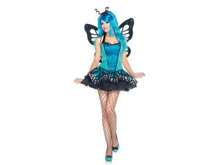Sexy Butterfly Bustier Tutu Costume Dress Adult