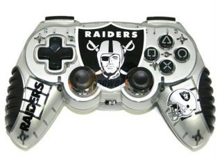 Mad Catz Officially Licensed Oakland Raiders NFL Wireless PS2 Controller