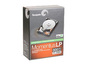 Seagate Momentus ST905003N1A1AS RK 500GB 5400 RPM 8MB Cache SATA 3.0Gb/s 2.5" Internal Notebook Hard Drive Retail kit