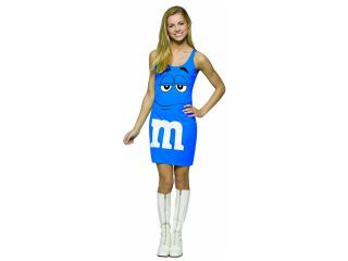 M&M Candy Blue Tank Dress Costume Teen