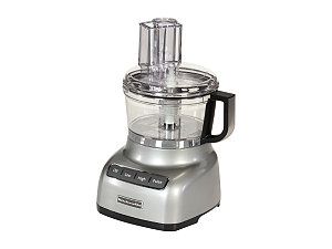 KitchenAid KFP0711OB Onyx Black 7 Cup Food Processor with ExactSlice System 3 Speeds