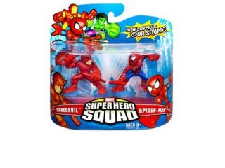 Marvel Superhero Squad Series 7: Daredevil & Spider Man Action Figure 2 Pack