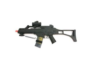 Spring Double Eagle M41 Assault Rifle FPS 280, Laser Sight, Red Dot, Shoulder Strap Airsoft Gun, g36 Airsoft gun