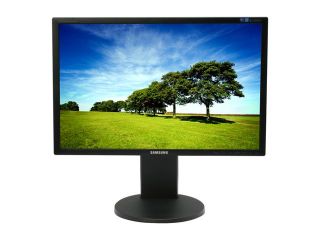 SAMSUNG 2443BW Black 24" 5ms Widescreen LCD Monitor 300 cd/m2 DC 20000:1(1000:1)