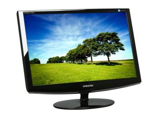 SAMSUNG 2433BW High Glossy Black 24" 5ms Widescreen LCD Monitor 300 cd/m2 DC 20000:1(1000:1)