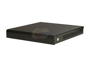 LIAN LI Black Aluminum PC Q05B Mini ITX Media Center / HTPC Case