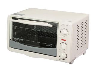 Euro Pro TO156 White Extra Large Capacity 6 Slice Toaster Oven
