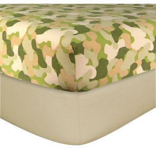 Trend Lab Camouflage Flannel Crib Sheets (pack Of 2)