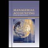 Managerial Accounting  Concepts and Empirical Evidence