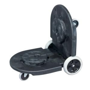 Rubbermaid Commercial Products Brute Tandem Dolly for Brute 20G, 32G, 44G, 55G Trash Containers FG 2646 BLA