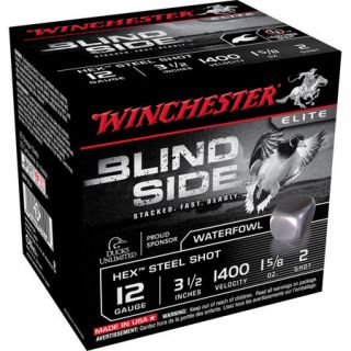 Winchester Blind Side Magnum Ammo 12 ga. 3 1/2 1 5/8 oz. #2 444307