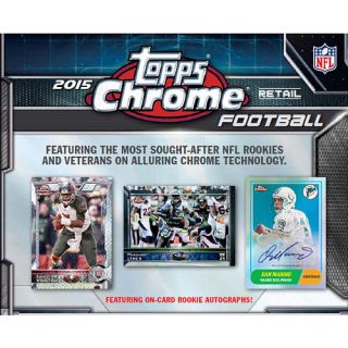 2015 Topps NFL Chrome Football Value Box Card Game    Topps