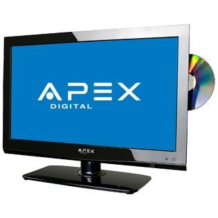 Apex  24 Inch 1080P Edge lit LED DVD Combo 60Hz Flat Panel TV with MHL