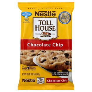 Nestle  Cookie Dough, Chocolate Chip, 24 cookies [16.5 oz (1 lb 0.5 oz