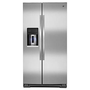 Kenmore  26.5 cu. ft. Side by Side Refrigerator   Stainless Steel