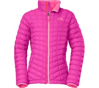 Girls The North Face Thermoball Full Zip Jacket CSG4   Luminous Pink