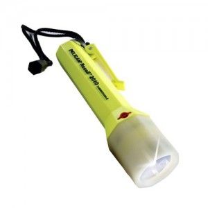 Pelican 2010PLC   Yellow LED Flashlight, SabreLIte Recoil, 4.5V   Photoluminescent Yellow