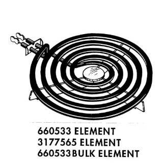 Whirlpool Stove Surface Burner Element 660533
