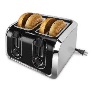  Krups FEP4B 4 Slice Toaster, Black