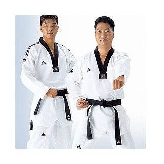 Adidas Grand Master Taekwondo Dobok Uniform w/ 3 Stripes