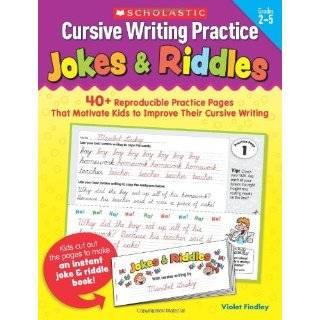 Cursive Writing Practice Jokes & Riddles 40+ …