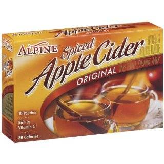 Alpine Spiced Cider Apple Flavor Drink Mix, 10 Count, 7.4 Ounce Boxes 