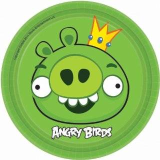 Angry Birds Party Supplies 7 Dessert Plates   8 Count