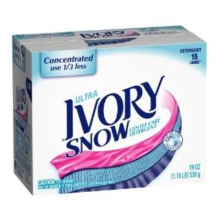 Ivory Snow Ultra Powder Detergent 15 Loads 19 Oz (Pack of 3)