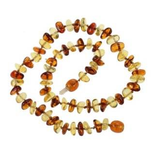   Baby Teething Bracelet   Honey Amber W/the Art of Cure Jewelry Pouch