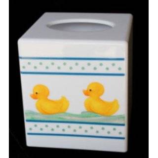 Rubber Ducks in a Row   Tissue Box