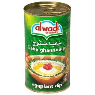   Al Akhdar Baba Ghannouge, Eggplant Dip, 12.75 Ounce Cans (Pack of 12