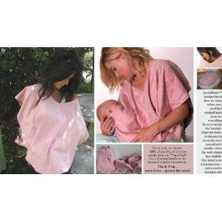 oved Baby 4 in 1 Nursing Shawl Breastfeeding Cover THINK PINK