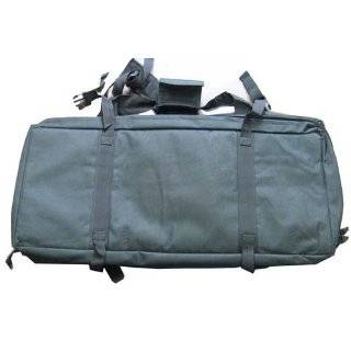   Single Rifle Case Bag with full molle strap system and backpack straps